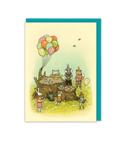 Woodland Celebration Greeting Card