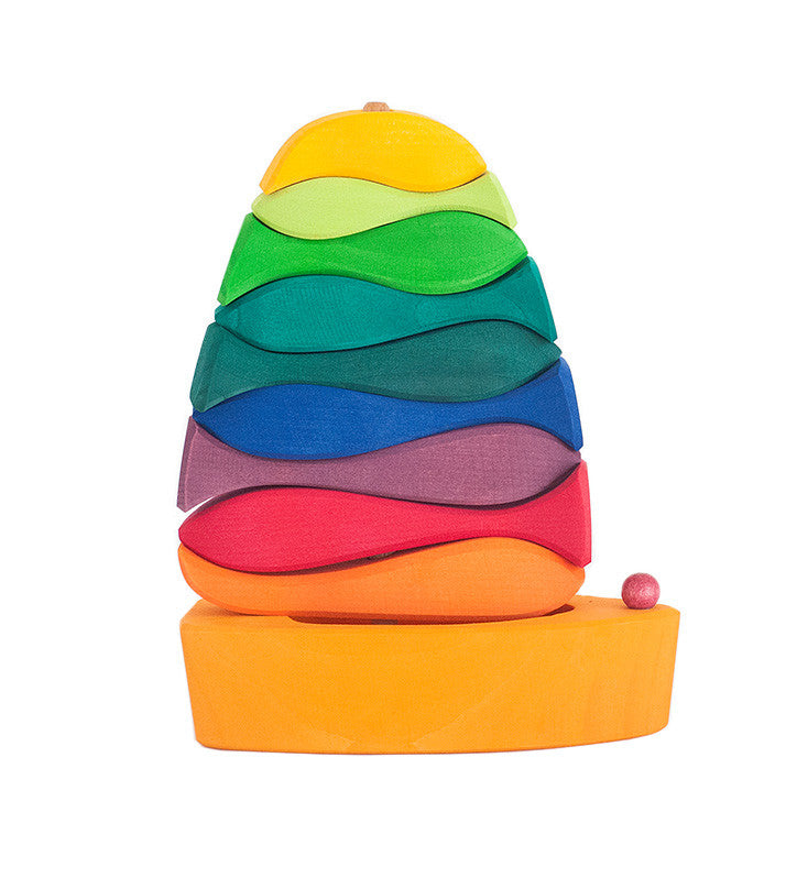 Fish and Boat Stacking Toy | Eco Friendly Wooden Baby Gift